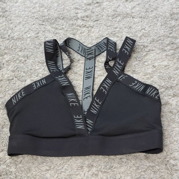 Nike Other - NIKE Indy Logo Sports Bra NEW Size M